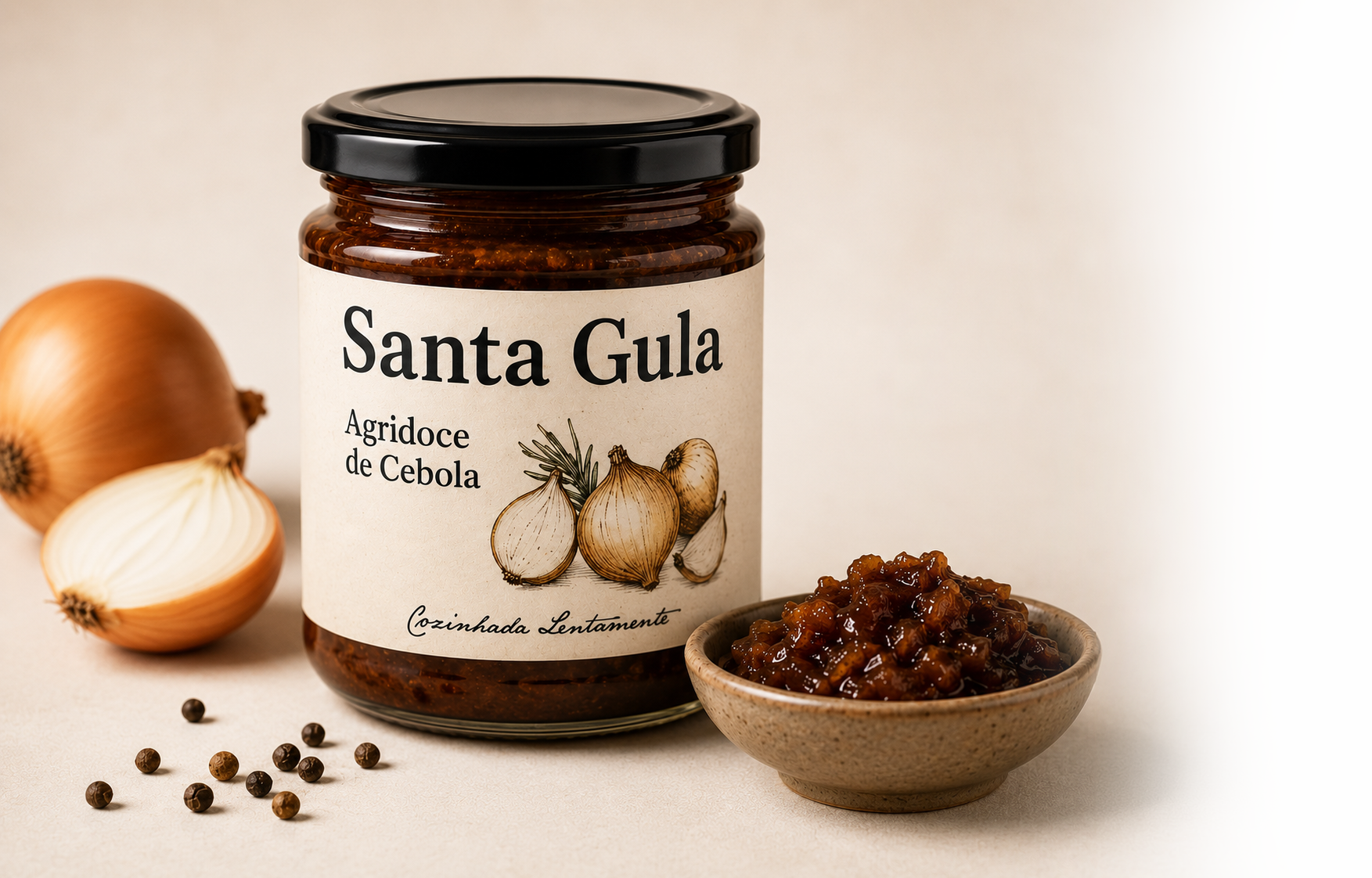 Agridoce de Cebola Santa Gula